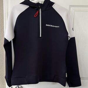 BMW Motorsport Navy and White Pullover